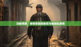 邛崃寻踪，老杨带路探秘司马相如私房钱