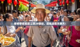 老杨带你笑逛江津28镇街，逛吃逛吃乐翻天！
