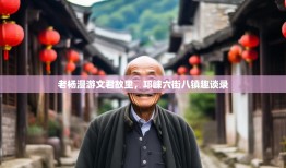 老杨漫游文君故里，邛崃六街八镇趣谈录