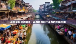老杨带你漫游锦江，从春熙路到三圣乡的扫街指南