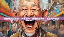 老杨爆笑游成都，20区县261街道镇全攻略，笑岔气不负责！
