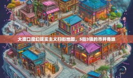 大渡口魔幻现实主义扫街地图，5街3镇的市井奇旅