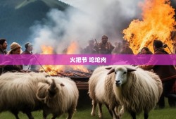 凉山火把节奇遇，坨坨肉盛宴与惊险羊群追逐记