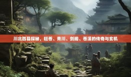 川北四县探秘，旺苍、青川、剑阁、苍溪的传奇与玄机