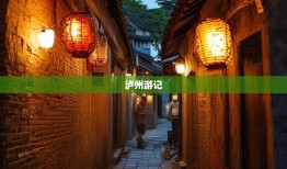 泸州游记，酒香醉人巷子深，钱包空空愁断魂