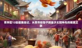 青羊区12街道暴走记，从草市街包子到金沙太阳神鸟的爆笑之旅