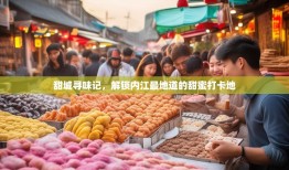 甜城寻味记，解锁内江最地道的甜蜜打卡地