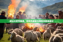 凉山火把节奇遇，坨坨肉盛宴与惊险羊群追逐记