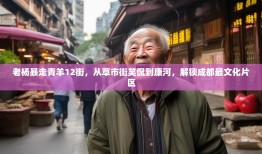 老杨暴走青羊12街，从草市街笑侃到康河，解锁成都最文化片区