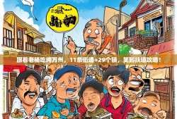 跟着老杨吃垮万州，11条街道+29个镇，笑到扶墙攻略！