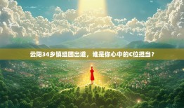 云阳34乡镇组团出道，谁是你心中的C位担当？