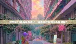 成华区11条街道奇遇记，猛追湾政府为何不猛追我？