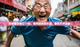 老杨暴走锦江11街，春熙路笑到东湖，腹肌打卡攻略！
