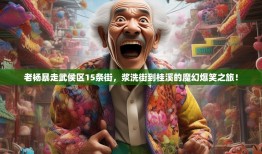 老杨暴走武侯区15条街，浆洗街到桂溪的魔幻爆笑之旅！