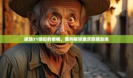 迷路31镇街的老杨，意外解锁重庆隐藏副本