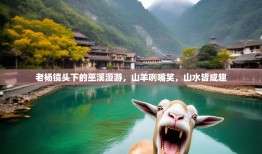 老杨镜头下的巫溪漫游，山羊咧嘴笑，山水皆成趣