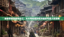 老杨带你漫游青白江，从大弯街道到福洪镇的弯道人生指南