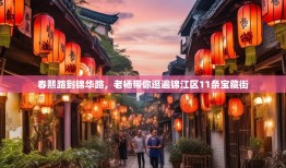 春熙路到锦华路，老杨带你逛遍锦江区11条宝藏街