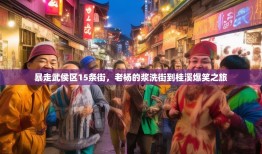 暴走武侯区15条街，老杨的浆洗街到桂溪爆笑之旅