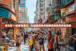 成华区11街道奇遇记，从猛追湾政府到爆笑地名的欢乐探险