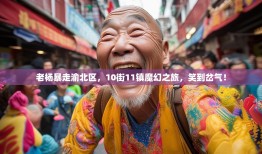 老杨暴走渝北区，10街11镇魔幻之旅，笑到岔气！