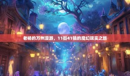 老杨的万州漫游，11街41镇的魔幻现实之旅