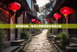 崇州老街巷，追寻大熊猫足迹的漫游之旅