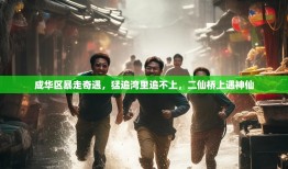 成华区暴走奇遇，猛追湾里追不上，二仙桥上遇神仙