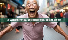 老杨暴走锦江11街，春熙路笑到东湖，腹肌打卡攻略！