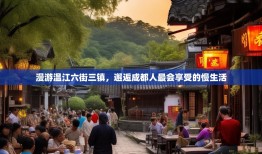 漫游温江六街三镇，邂逅成都人最会享受的慢生活