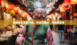 老杨暴走武侯15街，吃遍三国味，笑侃成都潮