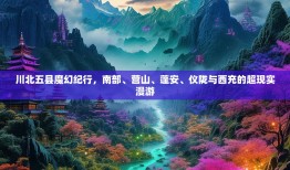 川北五县魔幻纪行，南部、营山、蓬安、仪陇与西充的超现实漫游