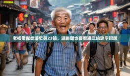 老杨带你笑游忠县23镇，逛断腿也要看遍三峡忠字招牌