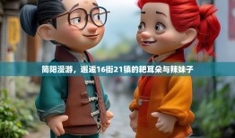 简阳漫游，邂逅16街21镇的耙耳朵与辣妹子