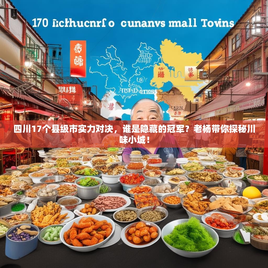 四川17个县级市实力对决，谁是隐藏的冠军？老杨带你探秘川味小城！