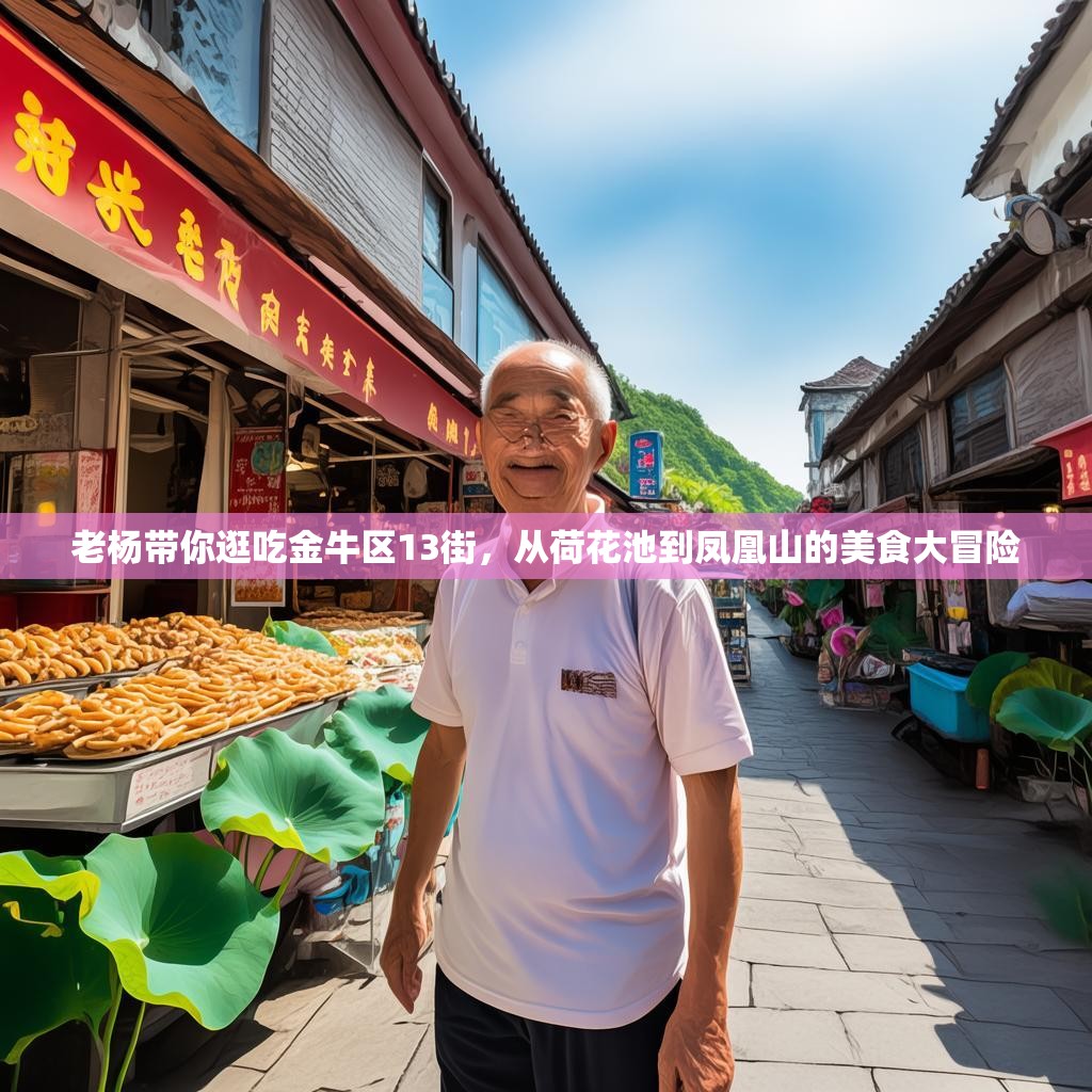 老杨带你逛吃金牛区13街，从荷花池到凤凰山的美食大冒险