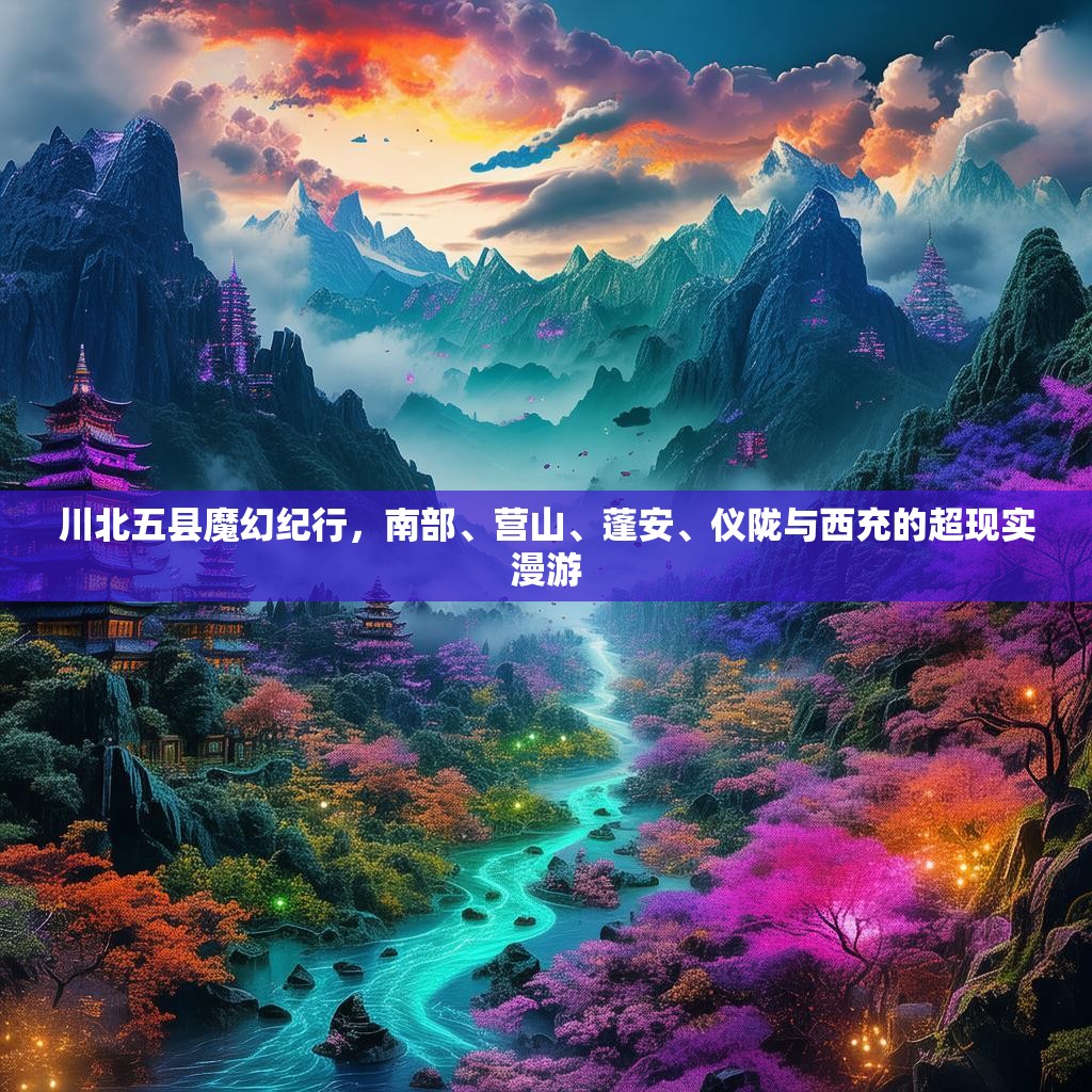 川北五县魔幻纪行，南部、营山、蓬安、仪陇与西充的超现实漫游