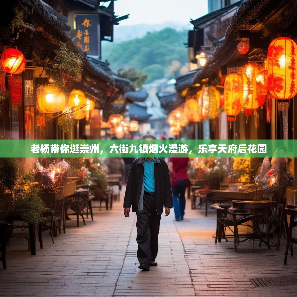 老杨带你逛崇州，六街九镇烟火漫游，乐享天府后花园