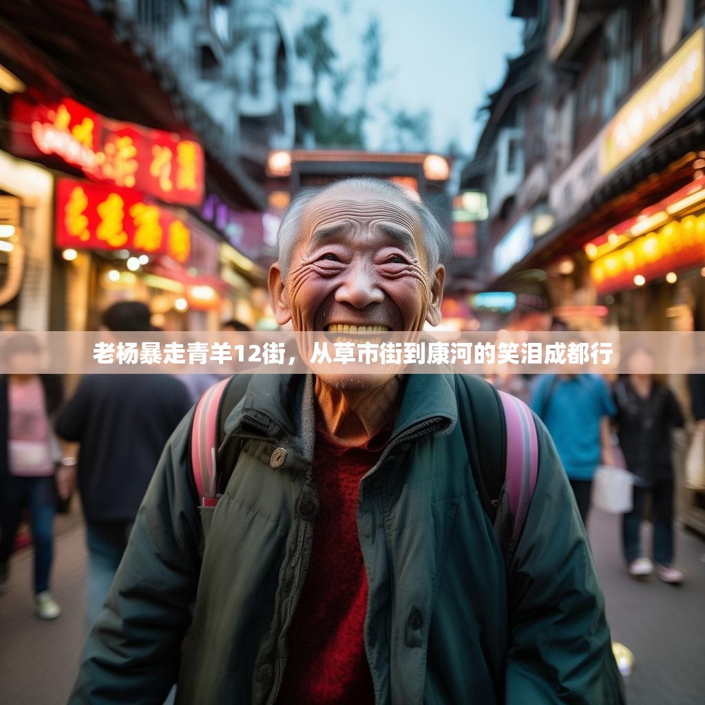老杨暴走青羊12街，从草市街到康河的笑泪成都行
