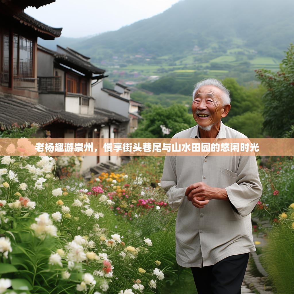 老杨趣游崇州，慢享街头巷尾与山水田园的悠闲时光