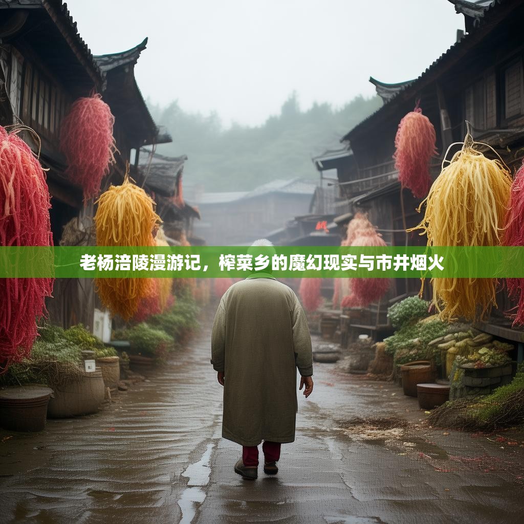 老杨涪陵漫游记，榨菜乡的魔幻现实与市井烟火