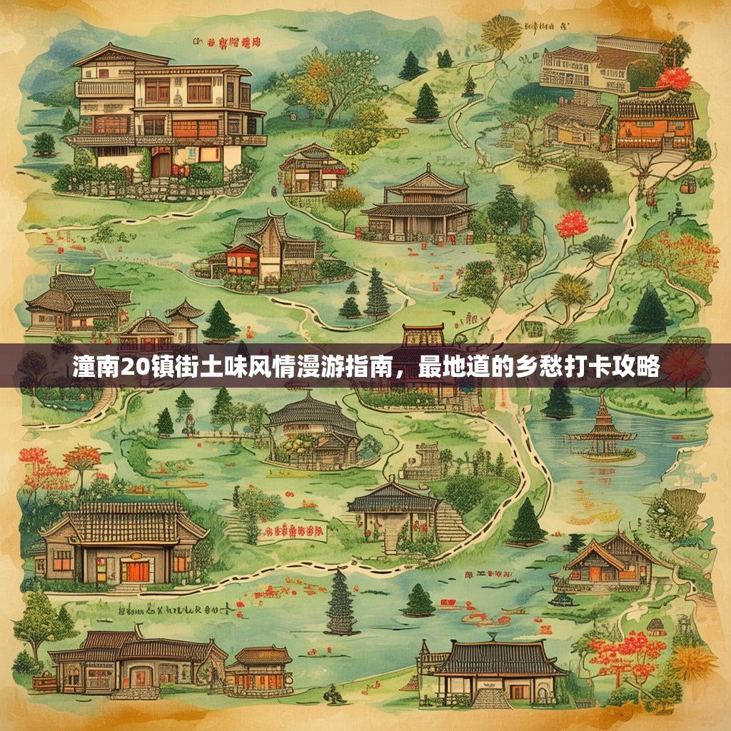 潼南20镇街土味风情漫游指南，最地道的乡愁打卡攻略