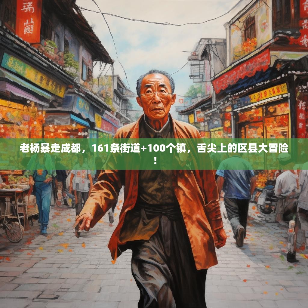 老杨暴走成都，161条街道+100个镇，舌尖上的区县大冒险！