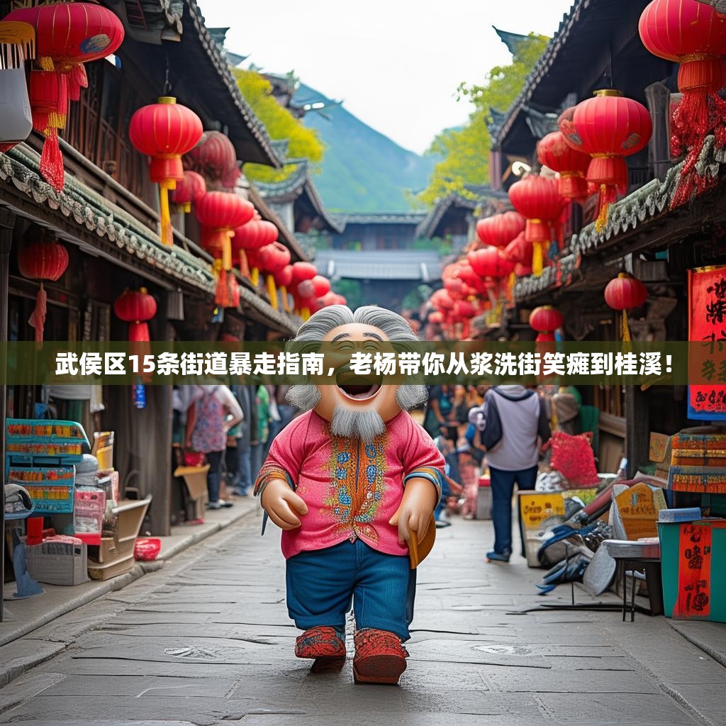 武侯区15条街道暴走指南，老杨带你从浆洗街笑瘫到桂溪！
