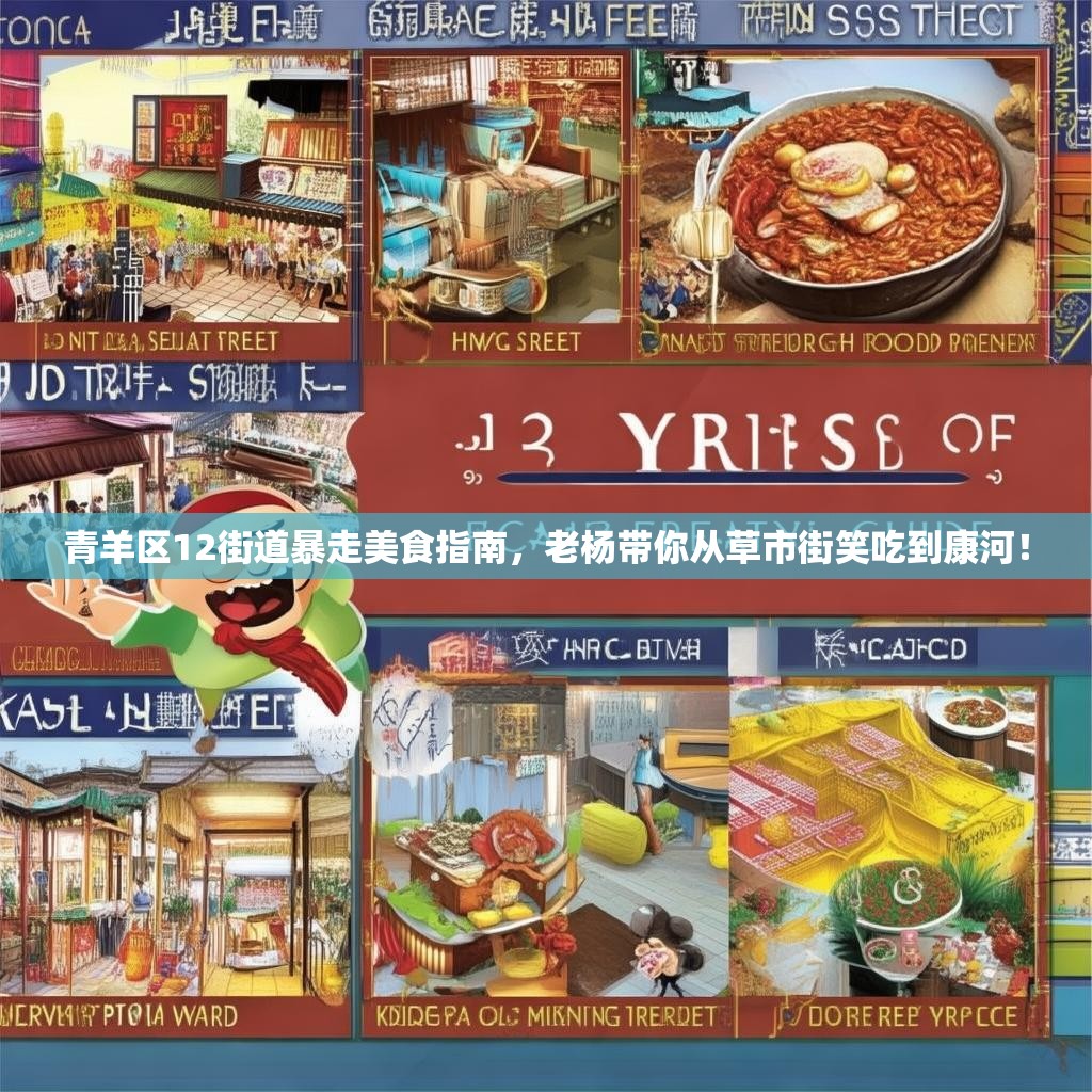 青羊区12街道暴走美食指南，老杨带你从草市街笑吃到康河！