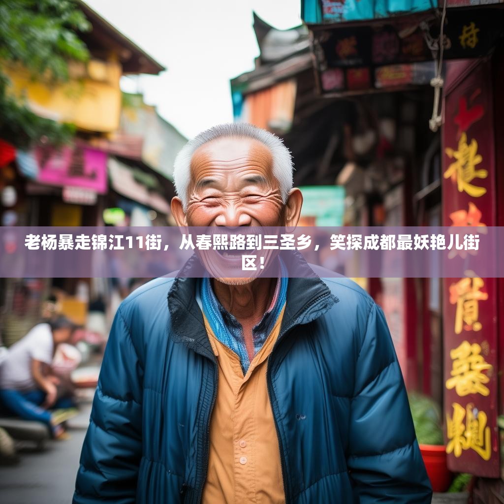 老杨暴走锦江11街，从春熙路到三圣乡，笑探成都最妖艳儿街区！