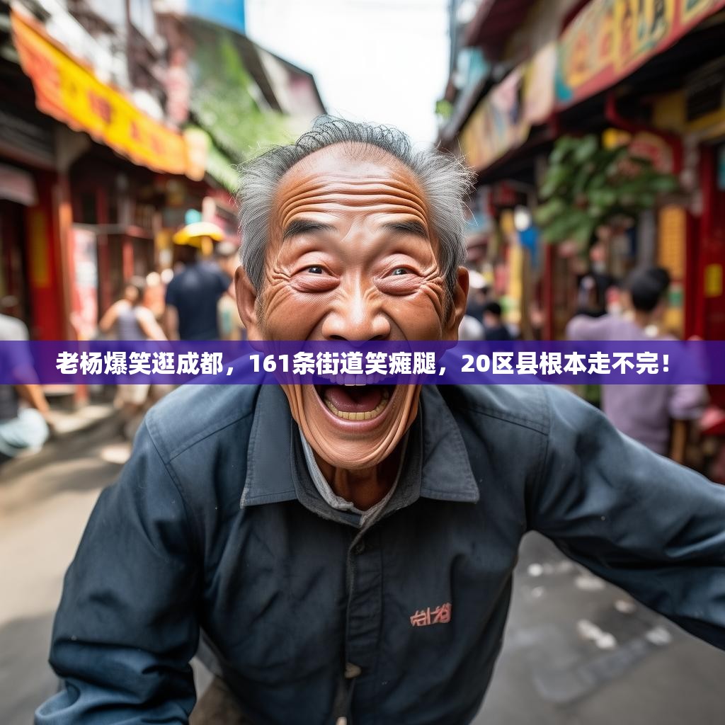 老杨爆笑逛成都，161条街道笑瘫腿，20区县根本走不完！