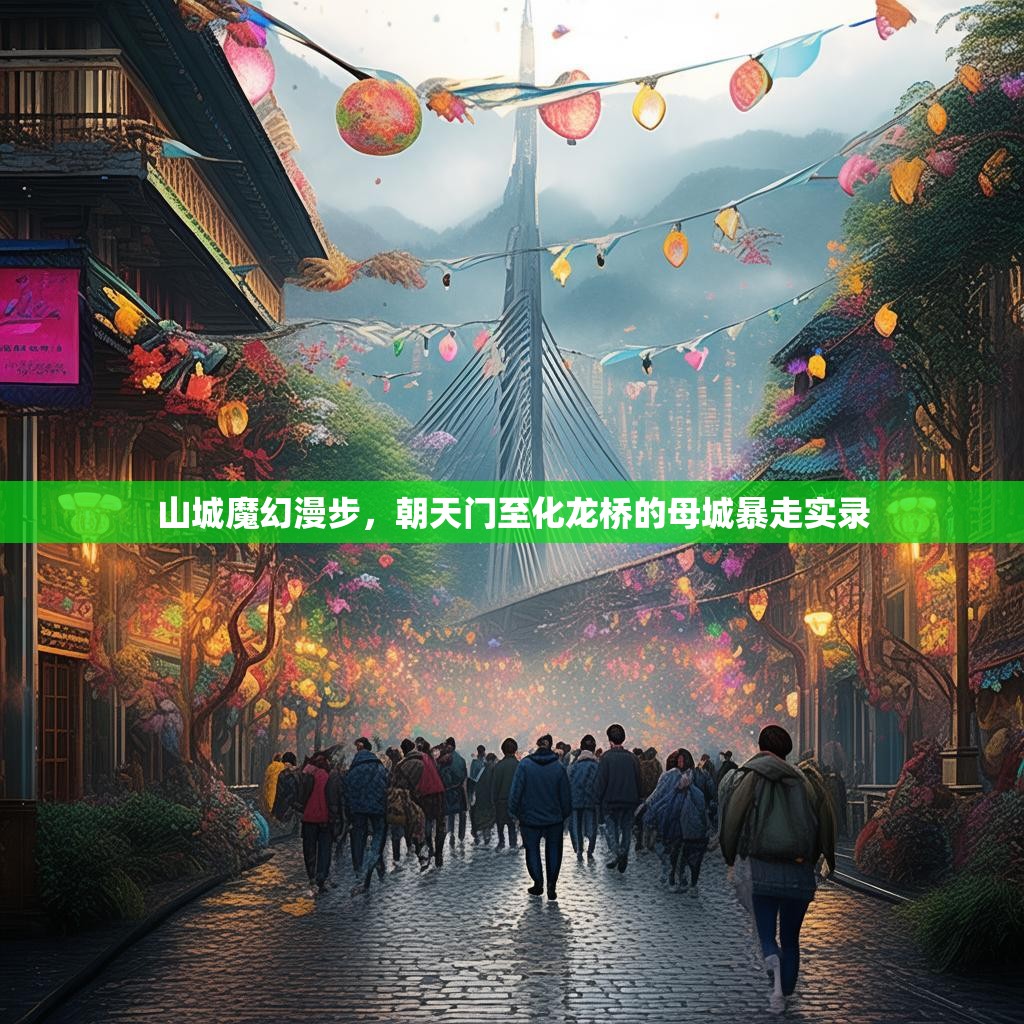山城魔幻漫步，朝天门至化龙桥的母城暴走实录