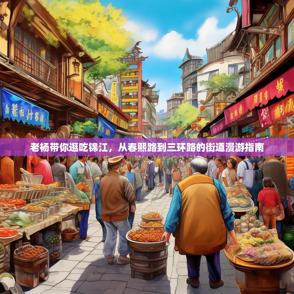 老杨带你逛吃锦江，从春熙路到三环路的街道漫游指南