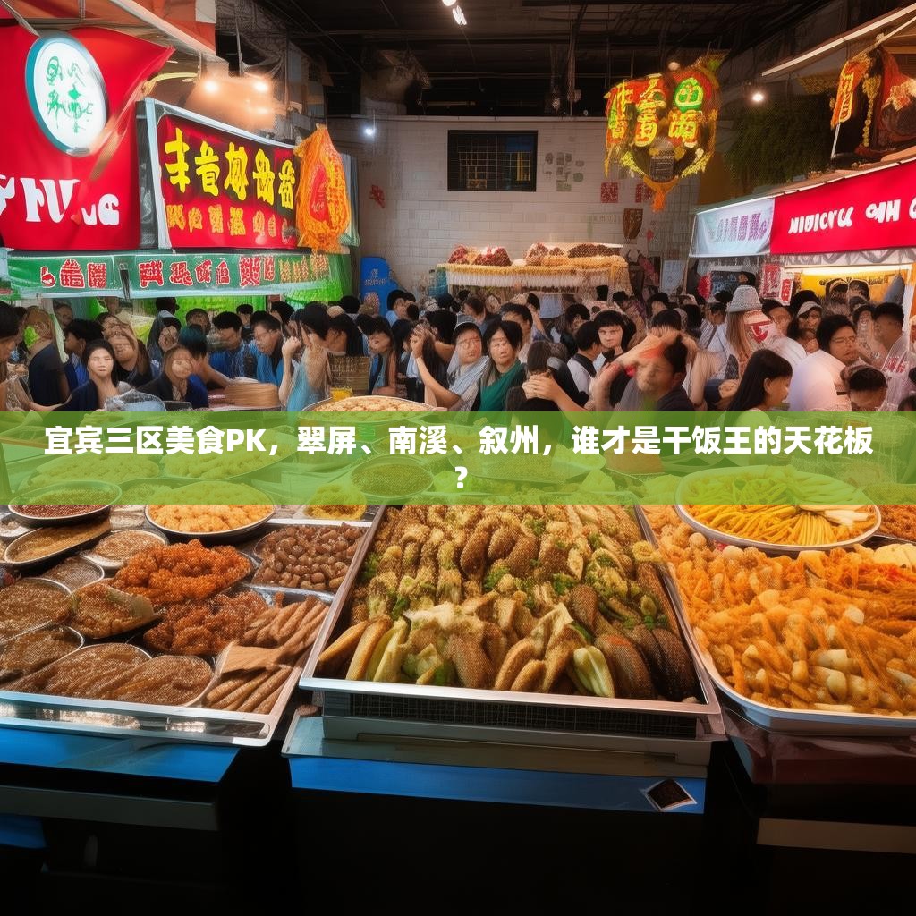 宜宾三区美食PK，翠屏、南溪、叙州，谁才是干饭王的天花板？
